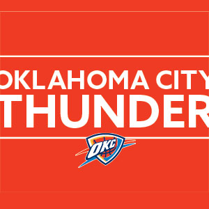 NBA Oklahoma City Thunder Standard - Orange Xbox Adaptive Controller Skin