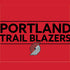 NBA Portland Trail Blazers Standard - Red iPhone 7 Folio Case