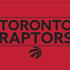 NBA Toronto Raptors Standard - Red iPhone XS Clear Case