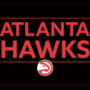 NBA Atlanta Hawks Standard - Black Steam Deck Handheld Gaming Computer Skin