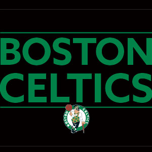 NBA Boston Celtics Standard - Black Fire TV Cube Skin