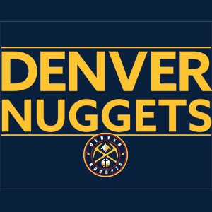 NBA Denver Nuggets Standard - Light Blue Fire TV Cube Skin