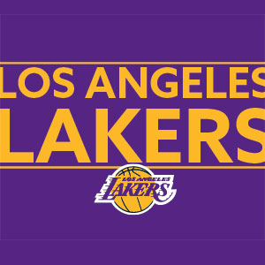 NBA Los Angeles Lakers Standard - Purple Xbox One X Console Skin