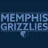 NBA Memphis Grizzlies Standard - Blue iPhone XS Clear Case