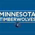 NBA Minnesota Timberwolves Standard - Blue iPhone 7 Folio Case