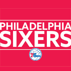 NBA Philadelphia 76ers Standard - Red Xbox Adaptive Controller Skin