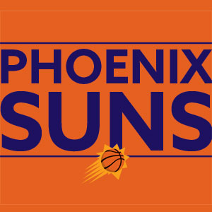 NBA Phoenix Suns Standard - Orange Fire TV Cube Skin