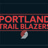 NBA Portland Trail Blazers Standard - Black iPhone 7 Folio Case