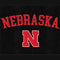 University of Nebraska Collegiate Text Black MacBook Air 13in (2020) Case plus Skin