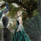 Woman with Peacocks by Nene Thomas iPhone 12 Pro Max Impact Case