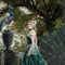 Woman with Peacocks by Nene Thomas Xbox One Console and Controller Bundle Skin