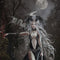 Gothic Princess with Silver Dragon by Nene Thomas MacBook Air 13in (2020) Case plus Skin