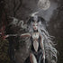 Gothic Princess with Silver Dragon by Nene Thomas iPhone 14 Pro Folio Case