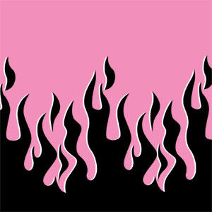 Pink Flames Xbox One Controller Skin