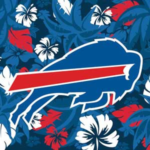 NFL Buffalo Bills Tropical Print Apple AirPods 2 Skin