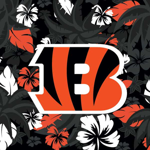 NFL Cincinnati Bengals Tropical Print PS5 Slim Digital Edition Bundle Skin