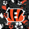 NFL Cincinnati Bengals Tropical Print PS5 Slim Digital Edition Bundle Skin