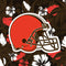 NFL Cleveland Browns Tropical Print Cochlear Nucleus 5 Sound Processor Skin