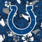 NFL Indianapolis Colts Tropical Print Moto G6 Skin