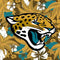 NFL Jacksonville Jaguars Tropical Print Xbox 360 Slim (2010) Skin