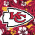 NFL Kansas City Chiefs Tropical Print iPhone XS Clear Case