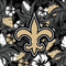 NFL New Orleans Saints Tropical Print Fire TV Cube Skin