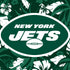 NFL New York Jets Tropical Print iPhone XS Clear Case