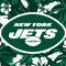 NFL New York Jets Tropical Print Xbox 360 Slim (2010) Skin