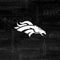 NFL Denver Broncos Black & White Naida CI Q70 Kit Skin