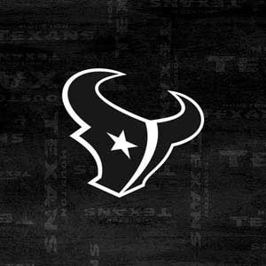 NFL Houston Texans Black & White Studio Wireless Skin