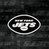 NFL New York Jets Black & White iPhone XS Clear Case
