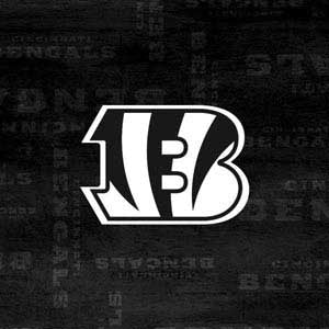 NFL Cincinnati Bengals Black & White Moto E5 Play Skin