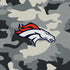 NFL Denver Broncos Camo iPhone XS Clear Case
