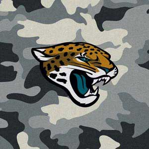 NFL Jacksonville Jaguars Camo Surface Pro 4 Skin
