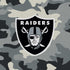 NFL Las Vegas Raiders Camo iPhone XS Clear Case