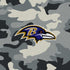 NFL Baltimore Ravens Camo iPhone XS Clear Case