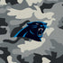 NFL Carolina Panthers Camo iPhone XS Clear Case