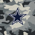 NFL Dallas Cowboys Camo iPhone XS Clear Case
