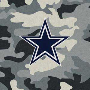 NFL Dallas Cowboys Camo Galaxy Buds Plus Skin