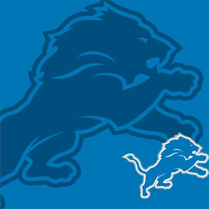 NFL Detroit Lions Double Vision Wii (Includes 1 Controller) Skin