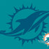 NFL Miami Dolphins Double Vision iPhone XS Clear Case