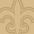 NFL New Orleans Saints Double Vision iPhone XS Clear Case