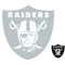 NFL Las Vegas Raiders Double Vision Galaxy Buds Plus Skin