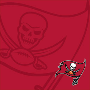 NFL Tampa Bay Buccaneers Double Vision Xbox 360 Slim (2010) Skin
