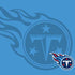 NFL Tennessee Titans Double Vision iPhone XS Clear Case