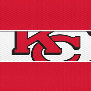 NFL Kansas City Chiefs Zone Block Playstation 3 & PS3 Slim Skin