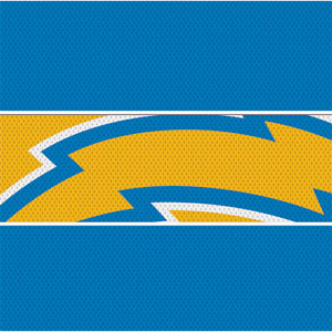 NFL Los Angeles Chargers Zone Block Xbox 360 (Includes HDD) Skin