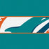 NFL Miami Dolphins Zone Block iPhone XS Clear Case