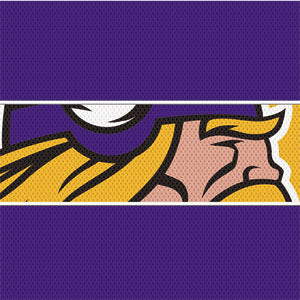 NFL Minnesota Vikings Zone Block Playstation 3 & PS3 Skin