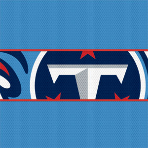 NFL Tennessee Titans Zone Block Playstation 3 & PS3 Skin